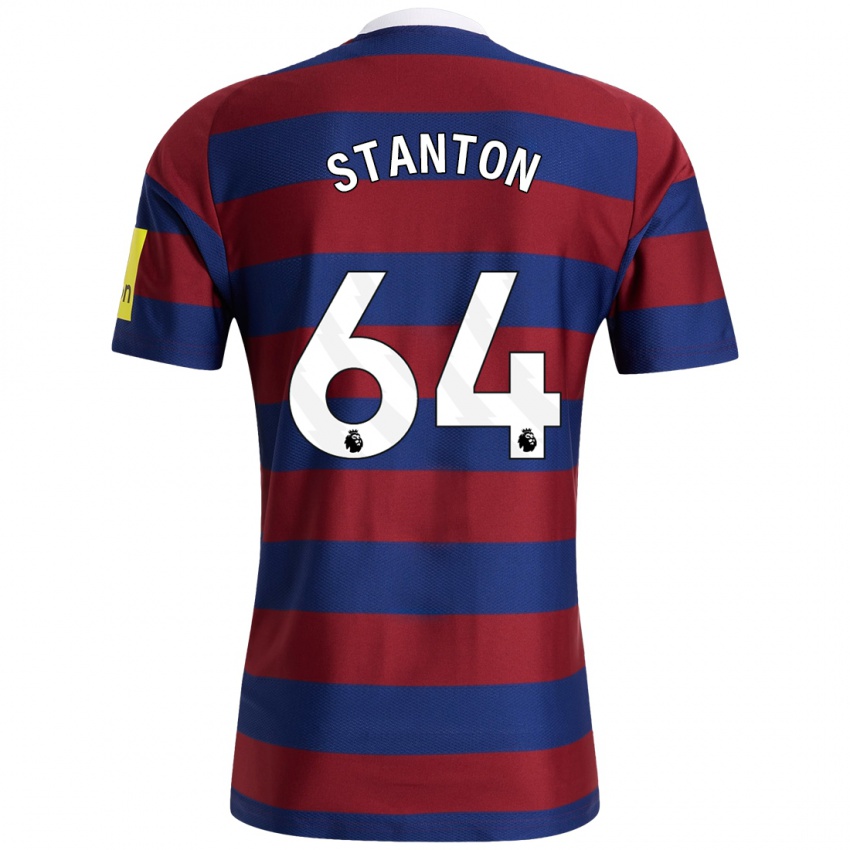 Criança Camisola Ellis Stanton #64 Bordeaux Azul Marinho Alternativa 2024/25 Camisa Brasil