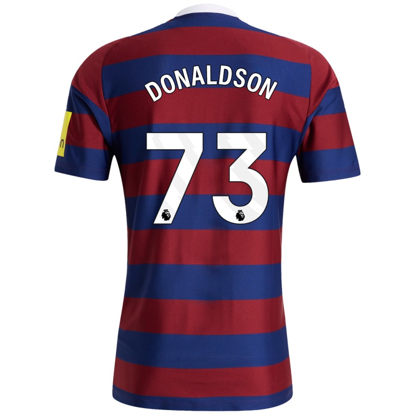 Criança Camisola Josh Donaldson #73 Bordeaux Azul Marinho Alternativa 2024/25 Camisa Brasil