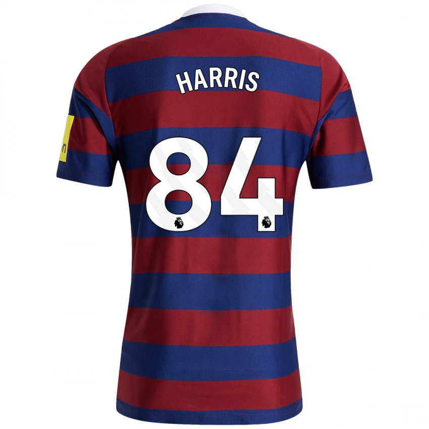 Criança Camisola Aidan Harris #84 Bordeaux Azul Marinho Alternativa 2024/25 Camisa Brasil