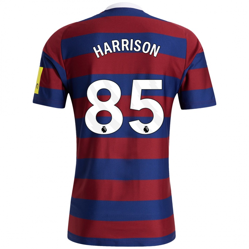 Criança Camisola Adam Harrison #85 Bordeaux Azul Marinho Alternativa 2024/25 Camisa Brasil