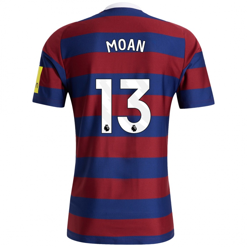 Criança Camisola Claudia Moan #13 Bordeaux Azul Marinho Alternativa 2024/25 Camisa Brasil