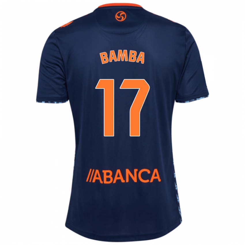 Criança Camisola Jonathan Bamba #17 Azul Marinho Alternativa 2024/25 Camisa Brasil