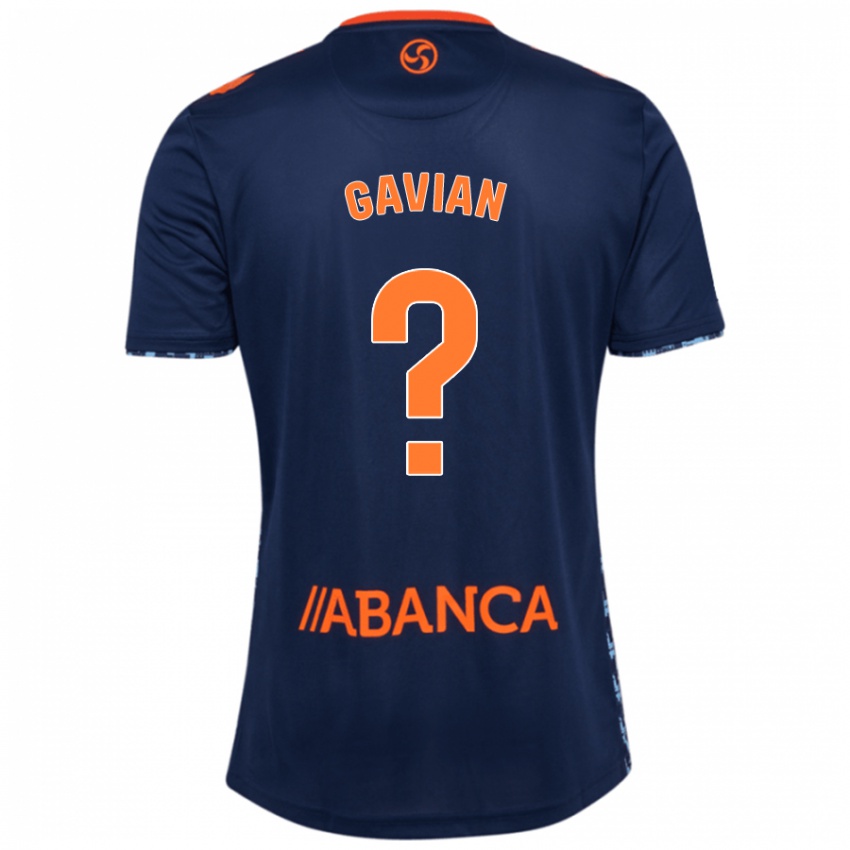 Criança Camisola Pablo Gavian #0 Azul Marinho Alternativa 2024/25 Camisa Brasil