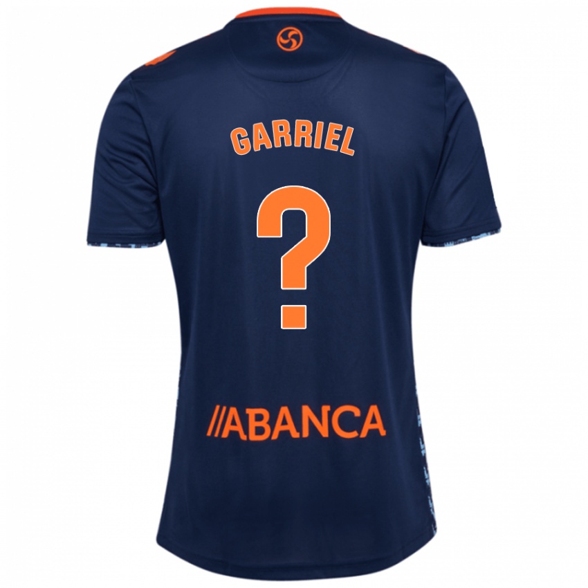 Criança Camisola Iván Garriel #0 Azul Marinho Alternativa 2024/25 Camisa Brasil