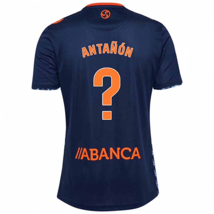 Criança Camisola Andrés Antañón #0 Azul Marinho Alternativa 2024/25 Camisa Brasil