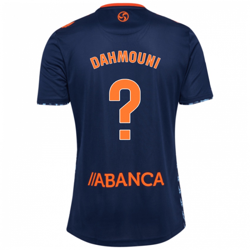 Criança Camisola Moha Dahmouni #0 Azul Marinho Alternativa 2024/25 Camisa Brasil