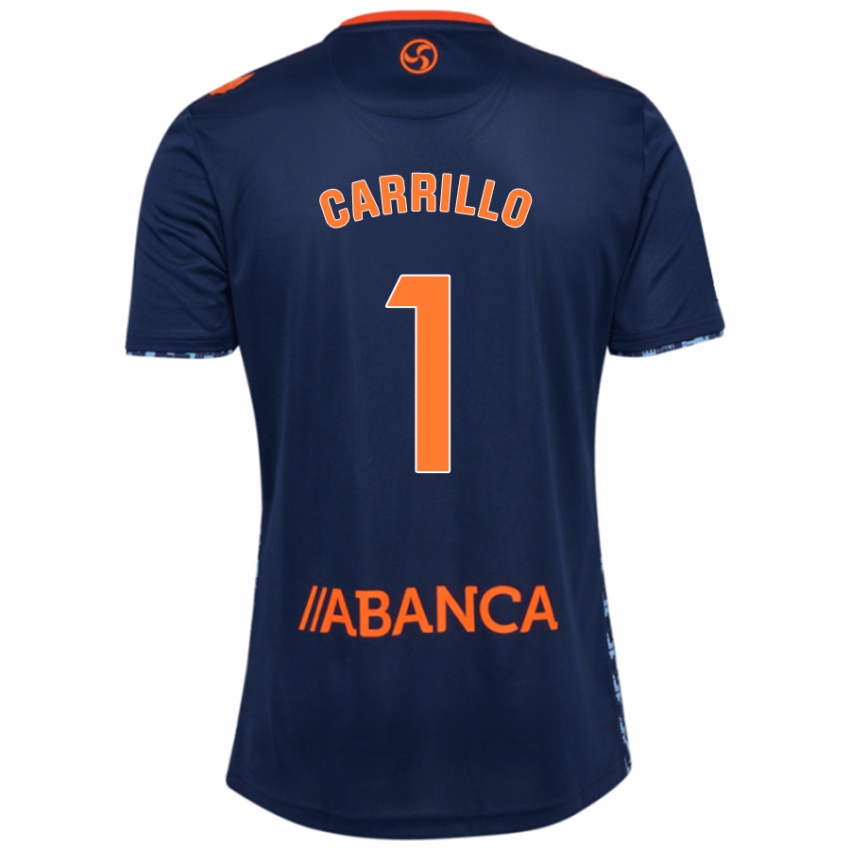 Criança Camisola Coke Carrillo #1 Azul Marinho Alternativa 2024/25 Camisa Brasil