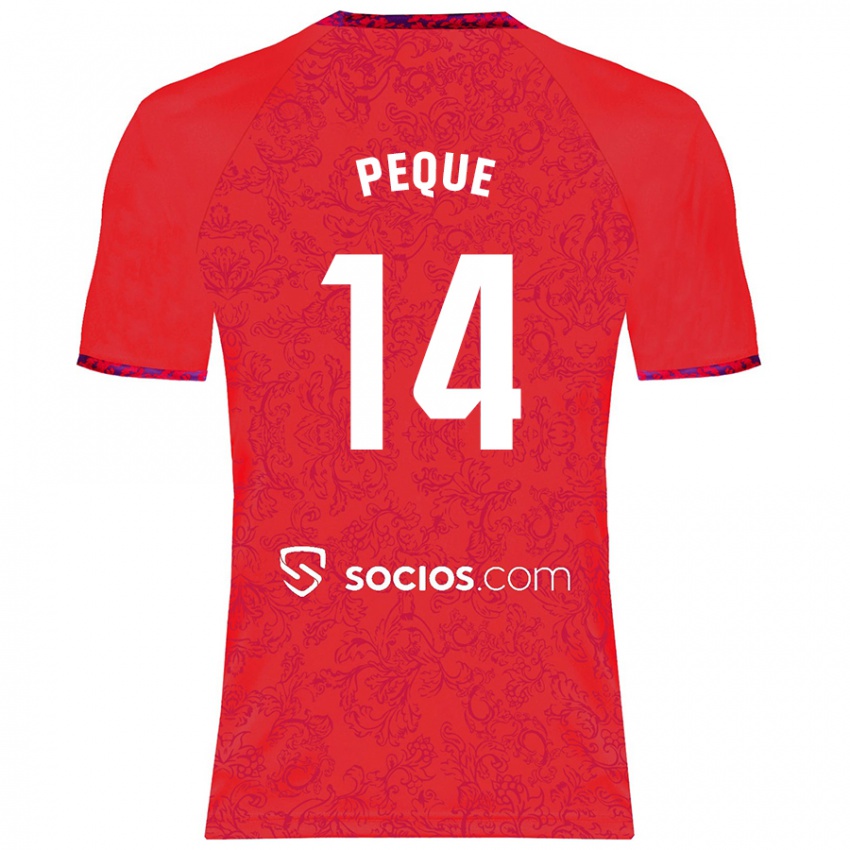 Criança Camisola Peque Fernández #14 Vermelho Alternativa 2024/25 Camisa Brasil