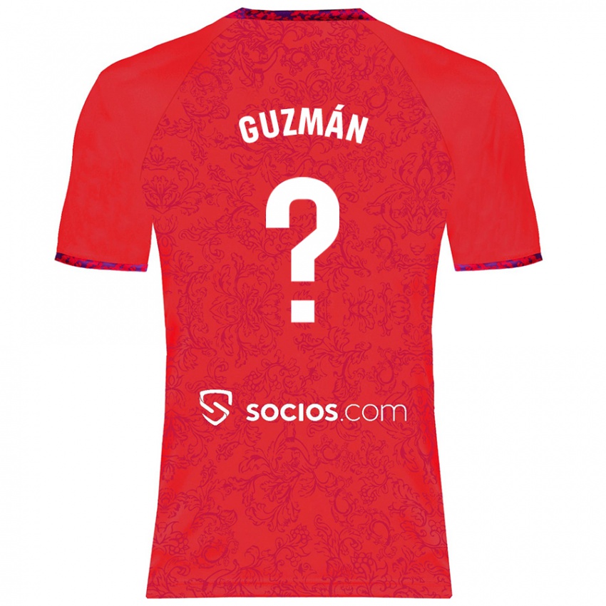 Criança Camisola Gonzalo Guzmán #0 Vermelho Alternativa 2024/25 Camisa Brasil