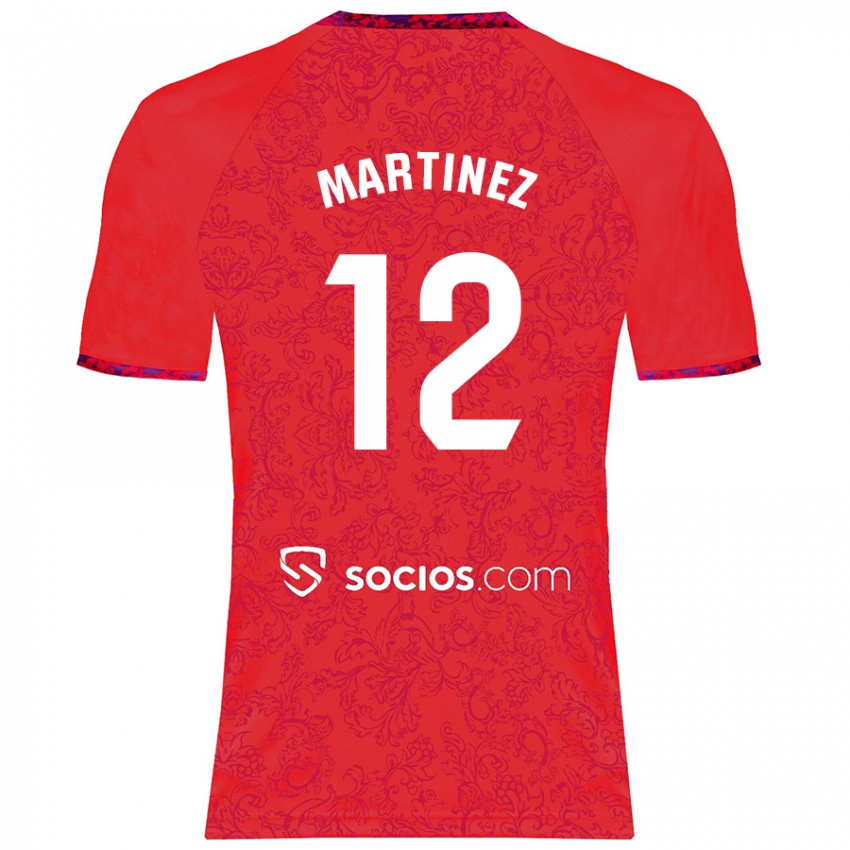 Criança Camisola Gabri Martinez #12 Vermelho Alternativa 2024/25 Camisa Brasil