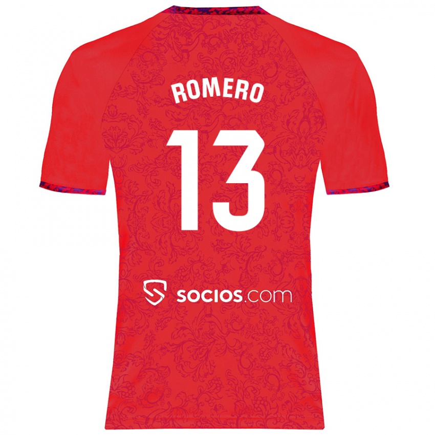 Criança Camisola Rafael Romero #13 Vermelho Alternativa 2024/25 Camisa Brasil