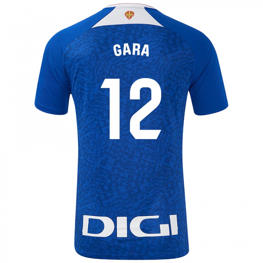 Criança Camisola Gara #12 Azul Real Alternativa 2024/25 Camisa Brasil