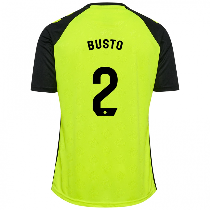 Criança Camisola Pablo Busto #2 Preto Amarelo Fluorescente Alternativa 2024/25 Camisa Brasil