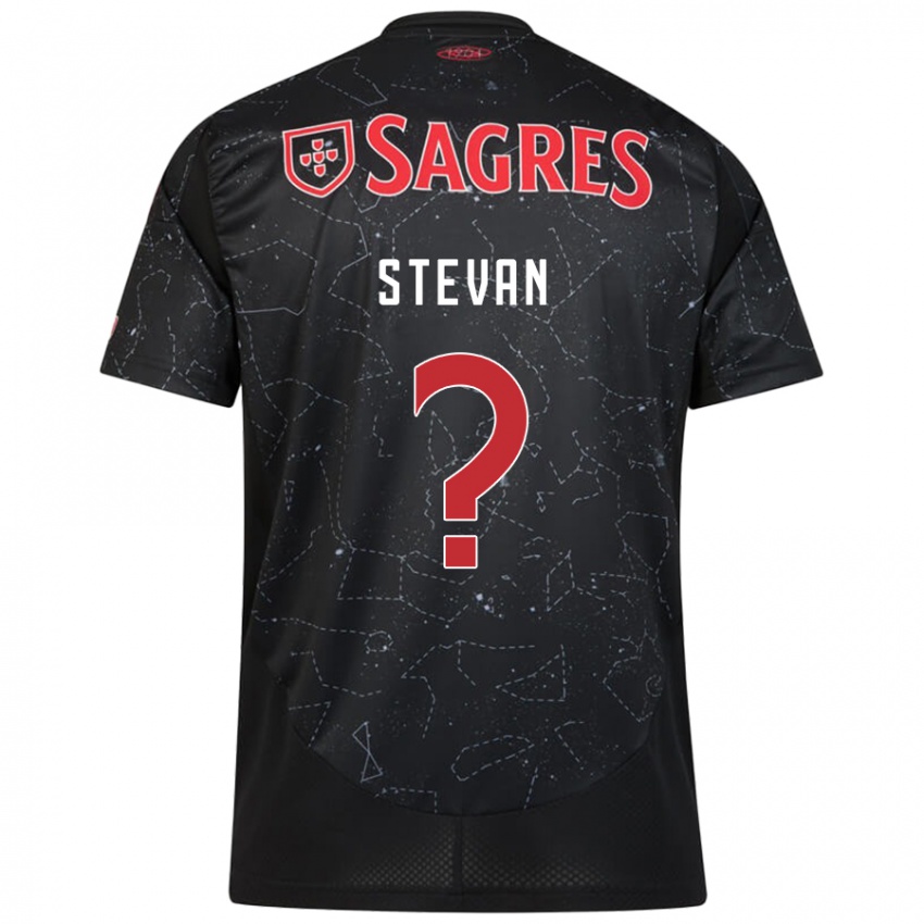 Criança Camisola Stevan #0 Vermelho Preto Alternativa 2024/25 Camisa Brasil