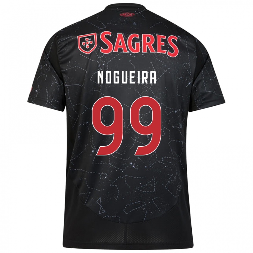 Criança Camisola Beatriz Nogueira #99 Vermelho Preto Alternativa 2024/25 Camisa Brasil