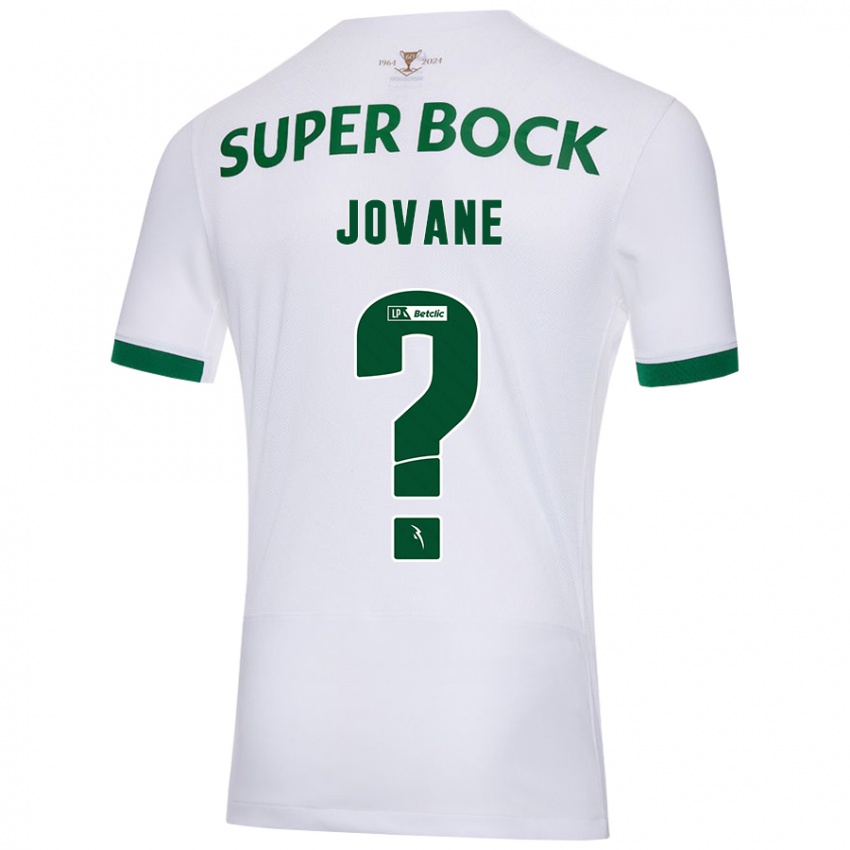 Criança Camisola Jovane #0 Verde Branco Alternativa 2024/25 Camisa Brasil