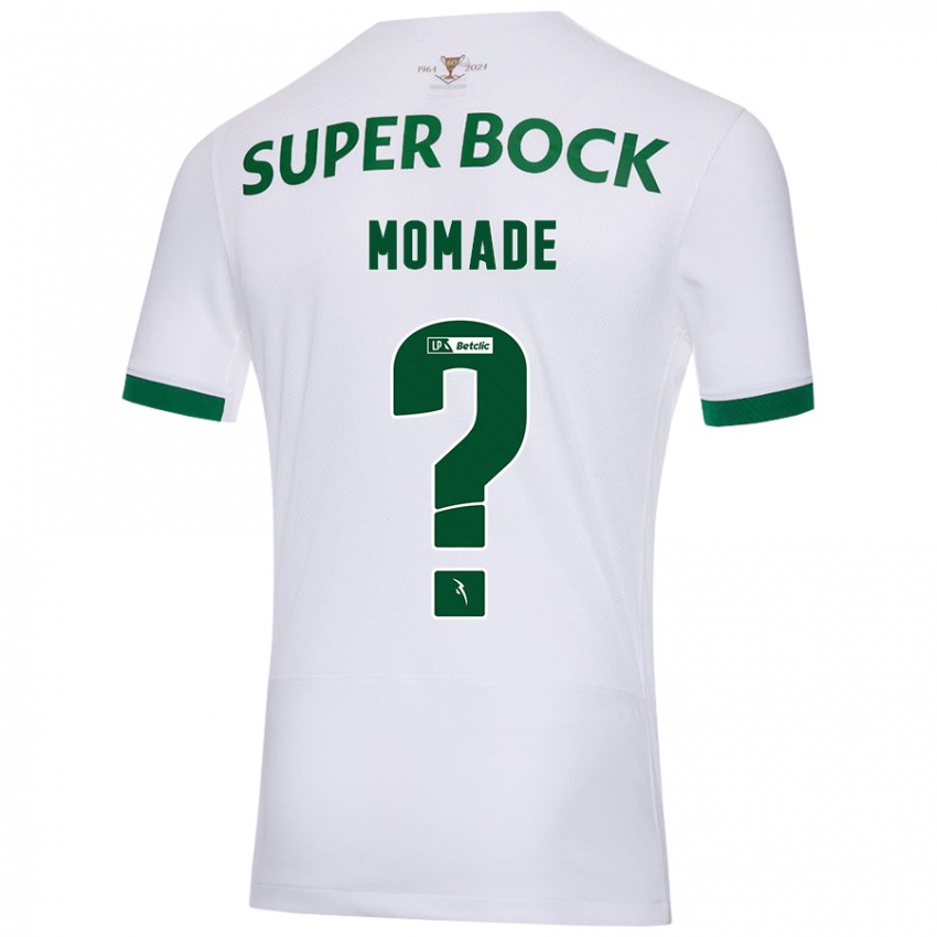 Criança Camisola Rayhan Momade #0 Verde Branco Alternativa 2024/25 Camisa Brasil