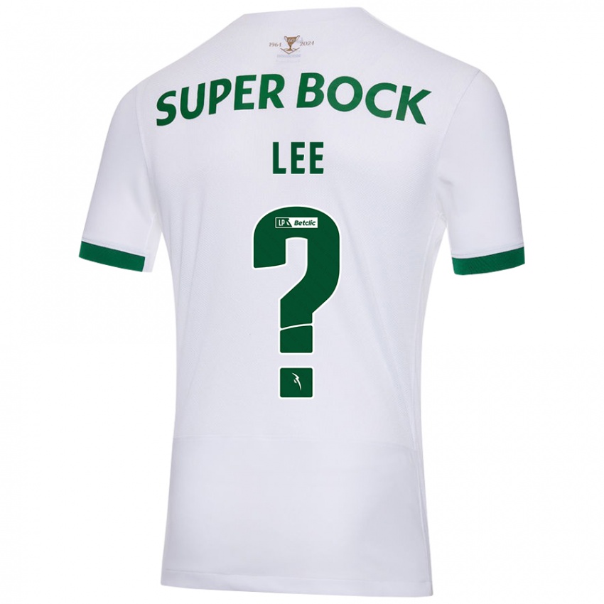 Criança Camisola Afonso Lee #0 Verde Branco Alternativa 2024/25 Camisa Brasil