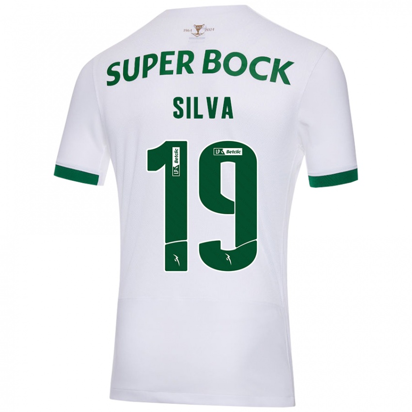 Criança Camisola Diana Silva #19 Verde Branco Alternativa 2024/25 Camisa Brasil