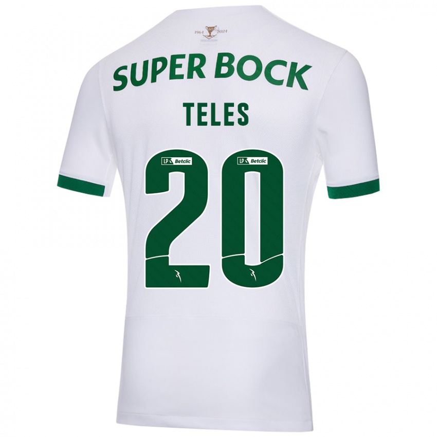 Criança Camisola Ana Isabel Teles #20 Verde Branco Alternativa 2024/25 Camisa Brasil