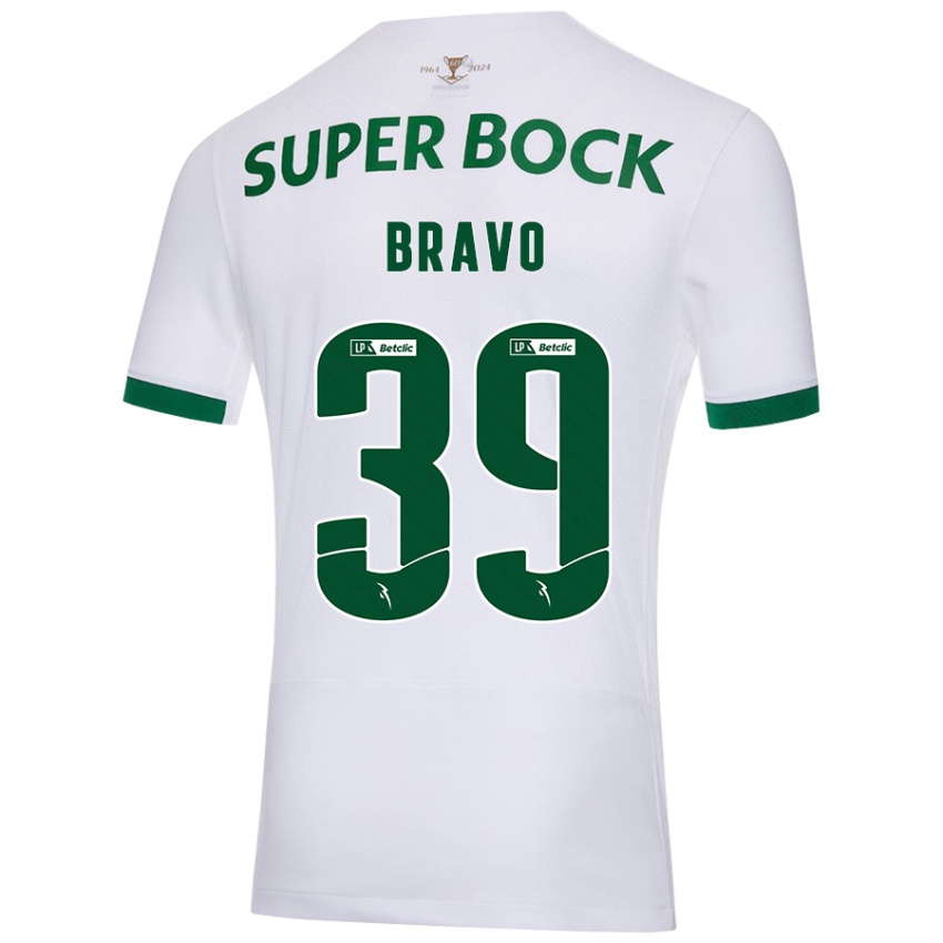 Criança Camisola Bravo #39 Verde Branco Alternativa 2024/25 Camisa Brasil