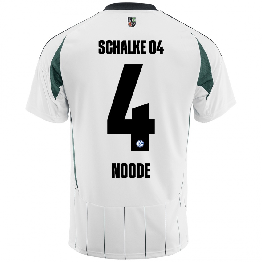 Criança Camisola Steve Noode #4 Verde Branco Alternativa 2024/25 Camisa Brasil