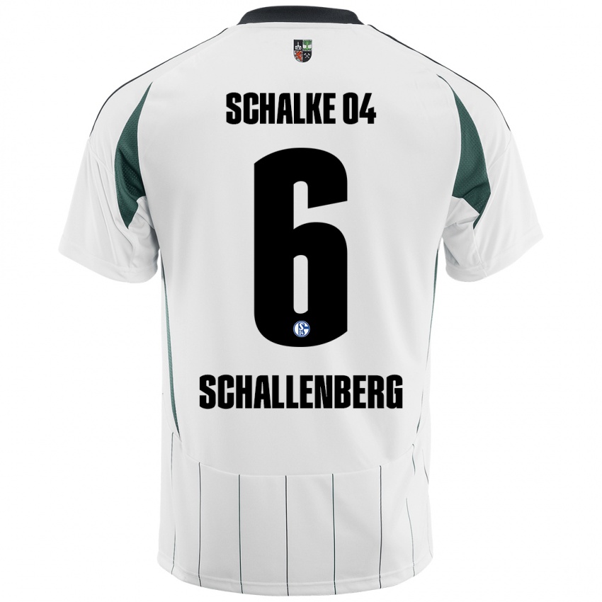 Criança Camisola Ron Schallenberg #6 Verde Branco Alternativa 2024/25 Camisa Brasil