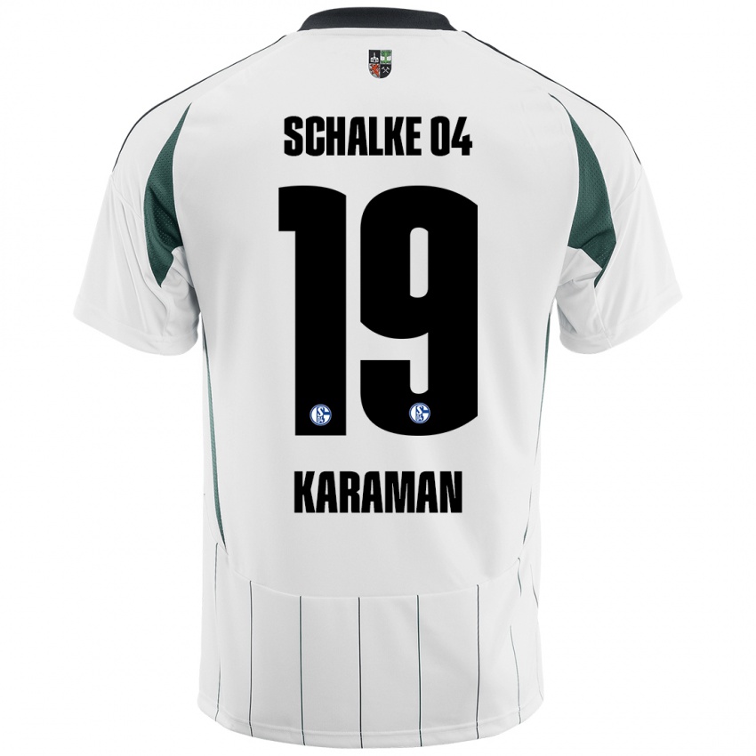 Criança Camisola Kenan Karaman #19 Verde Branco Alternativa 2024/25 Camisa Brasil