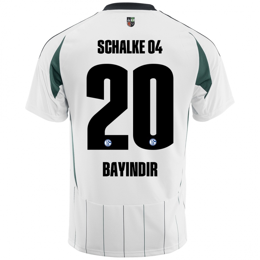 Criança Camisola Aris Bayindir #20 Verde Branco Alternativa 2024/25 Camisa Brasil