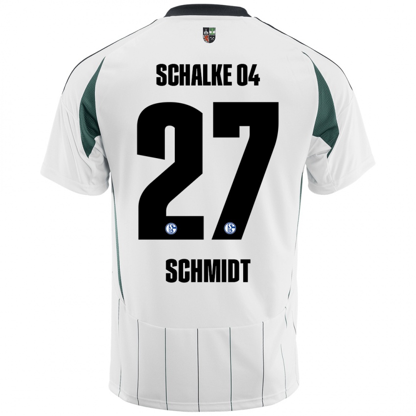 Criança Camisola Tim Schmidt #27 Verde Branco Alternativa 2024/25 Camisa Brasil