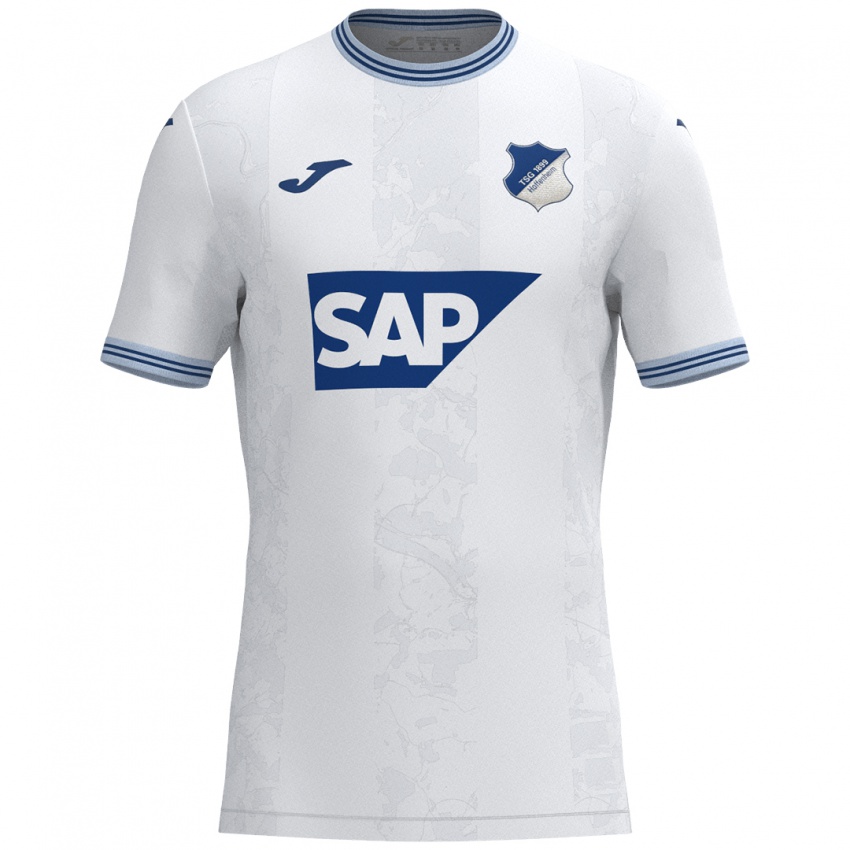 Criança Camisola Oliver Baumann #1 Azul Branco Alternativa 2024/25 Camisa Brasil