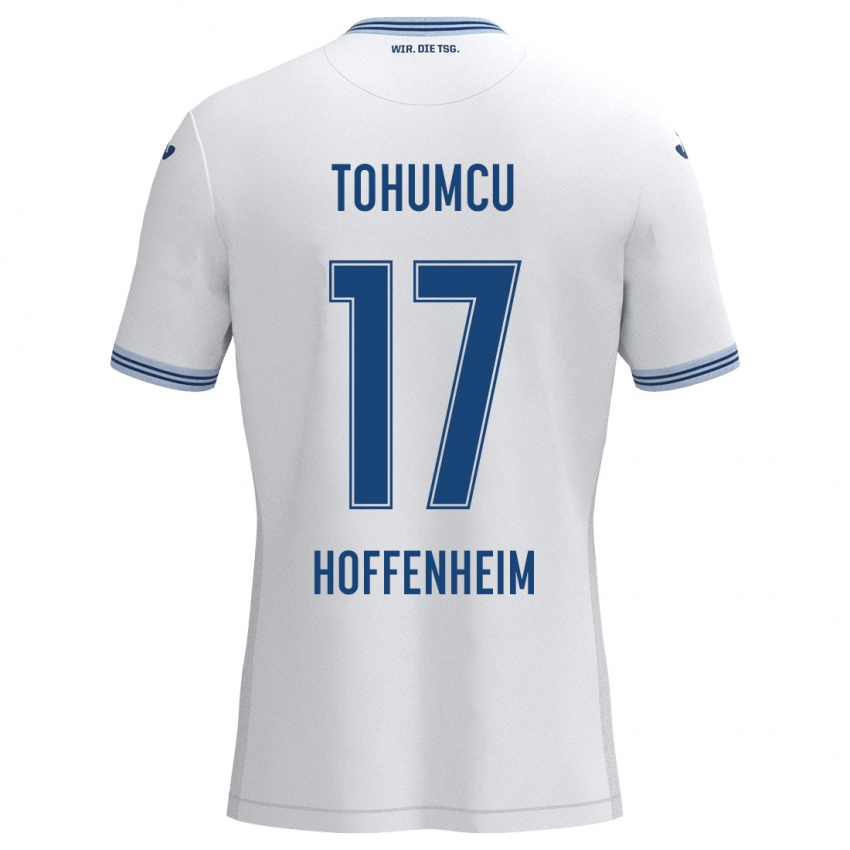 Criança Camisola Umut Tohumcu #17 Azul Branco Alternativa 2024/25 Camisa Brasil