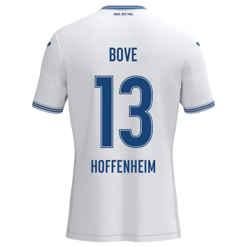 Criança Camisola Nevio Bove #13 Azul Branco Alternativa 2024/25 Camisa Brasil