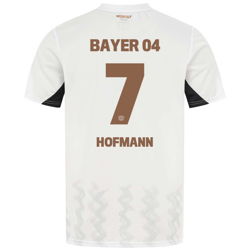 Criança Camisola Jonas Hofmann #7 Preto Branco Alternativa 2024/25 Camisa Brasil