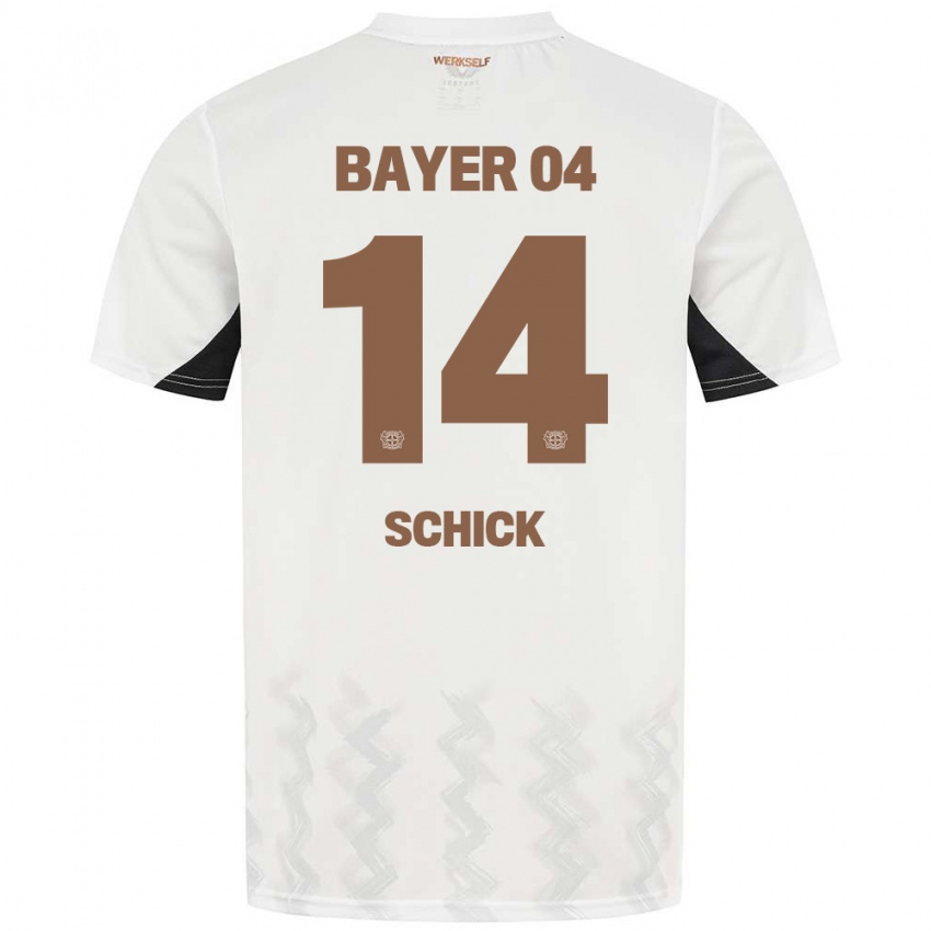 Criança Camisola Patrik Schick #14 Preto Branco Alternativa 2024/25 Camisa Brasil