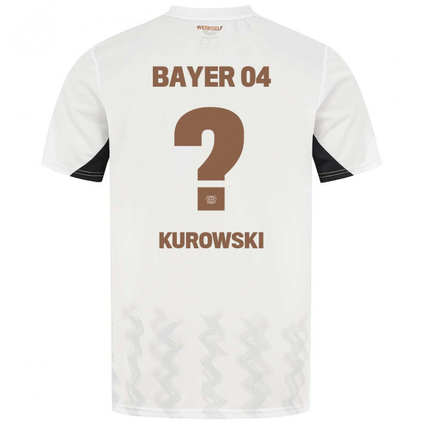 Criança Camisola Julien Kurowski #0 Preto Branco Alternativa 2024/25 Camisa Brasil