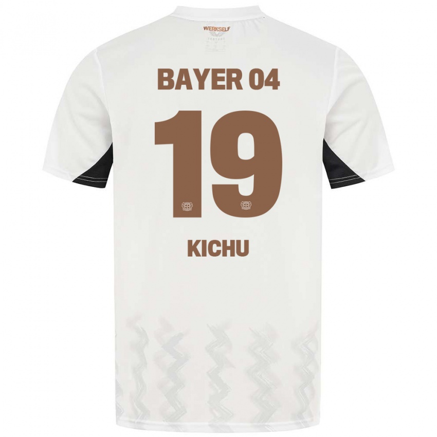 Criança Camisola Yassin Kichu #19 Preto Branco Alternativa 2024/25 Camisa Brasil