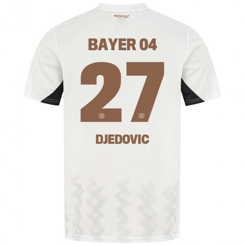 Criança Camisola Seldin Djedovic #27 Preto Branco Alternativa 2024/25 Camisa Brasil