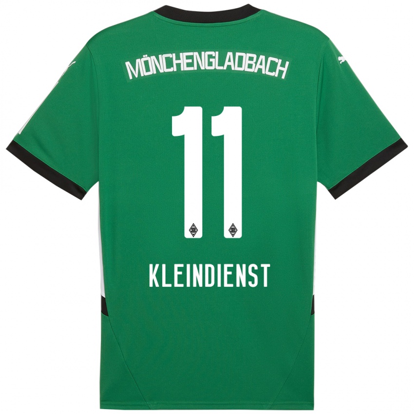 Criança Camisola Tim Kleindienst #11 Verde Branco Alternativa 2024/25 Camisa Brasil