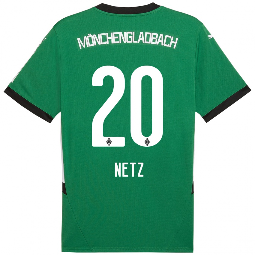 Criança Camisola Luca Netz #20 Verde Branco Alternativa 2024/25 Camisa Brasil