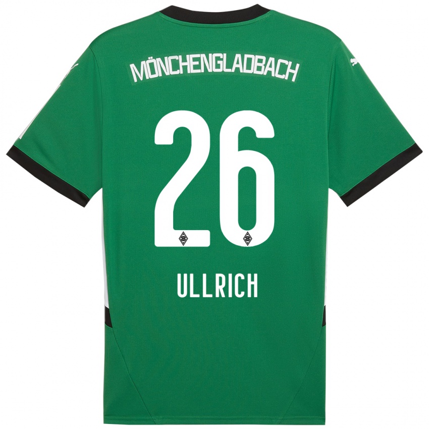 Criança Camisola Lukas Ullrich #26 Verde Branco Alternativa 2024/25 Camisa Brasil