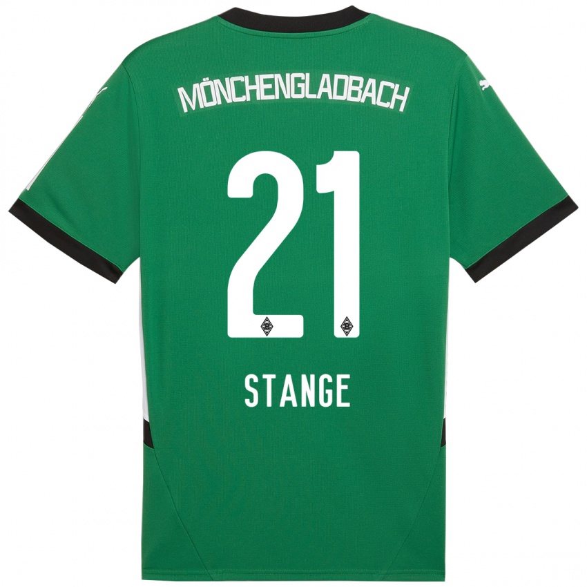 Criança Camisola Veit Stange #21 Verde Branco Alternativa 2024/25 Camisa Brasil