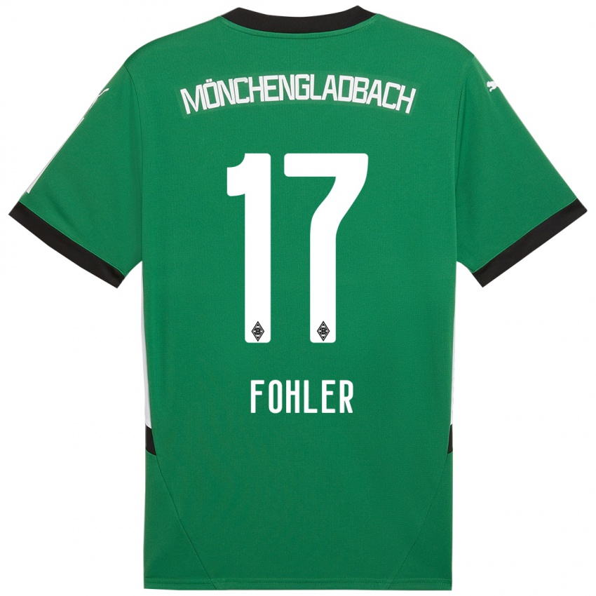 Criança Camisola Selma Fohler #17 Verde Branco Alternativa 2024/25 Camisa Brasil