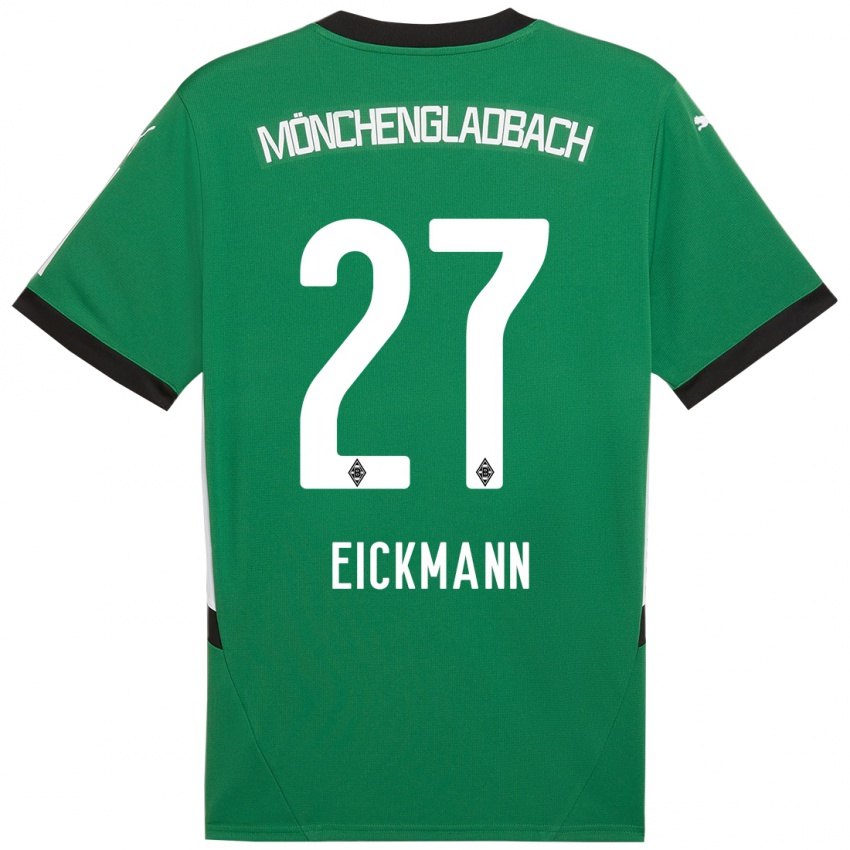 Criança Camisola Mia Eickmann #27 Verde Branco Alternativa 2024/25 Camisa Brasil