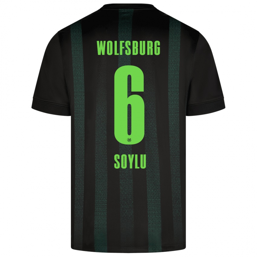 Criança Camisola Darwin Soylu #6 Verde Escuro Alternativa 2024/25 Camisa Brasil