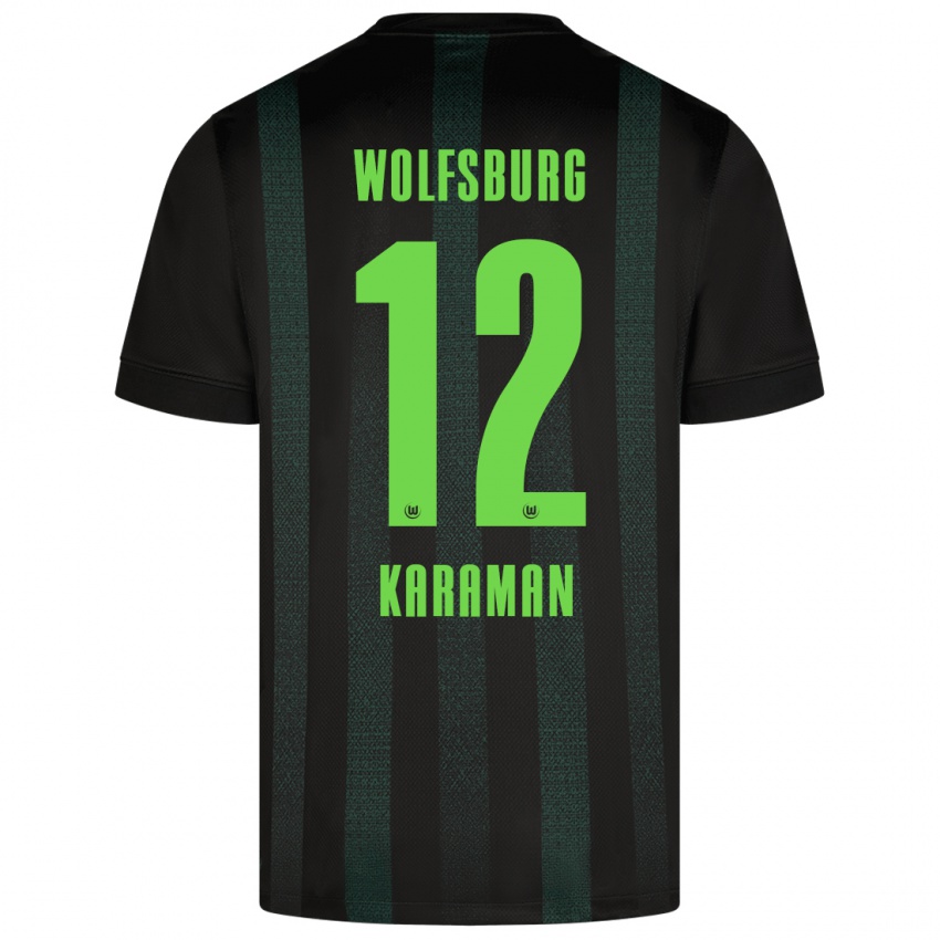 Criança Camisola Tarik Karaman #12 Verde Escuro Alternativa 2024/25 Camisa Brasil