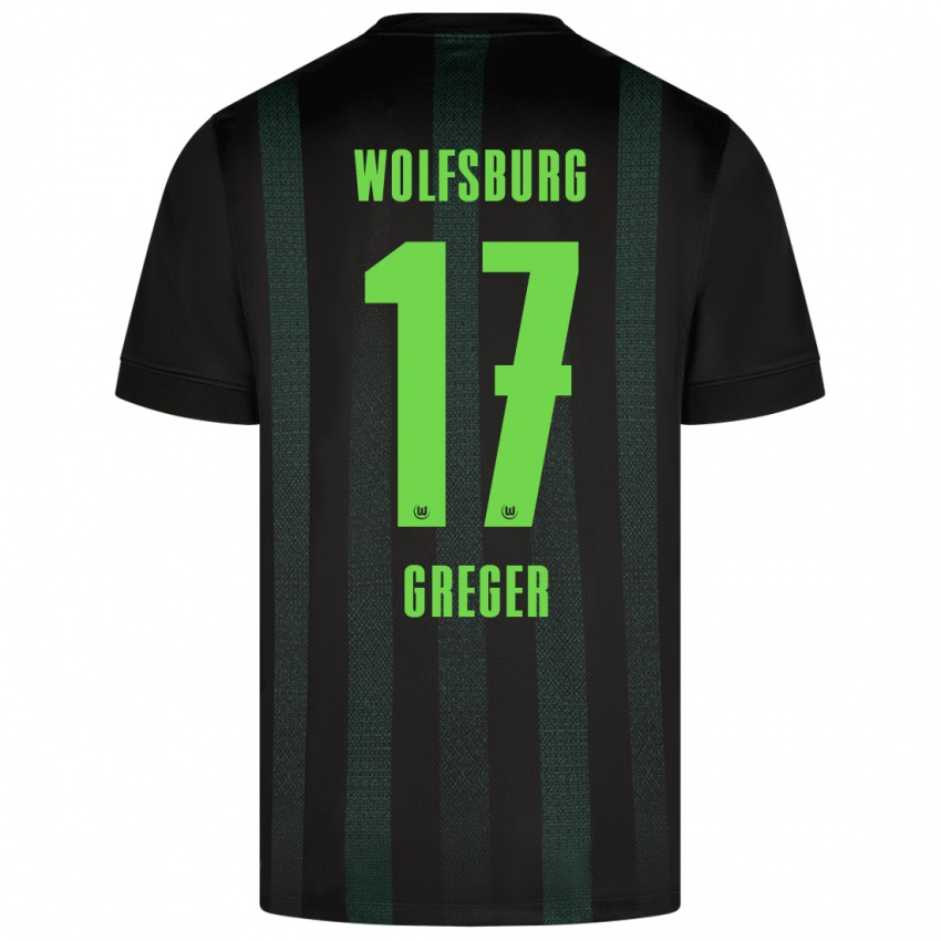 Criança Camisola Max Greger #17 Verde Escuro Alternativa 2024/25 Camisa Brasil