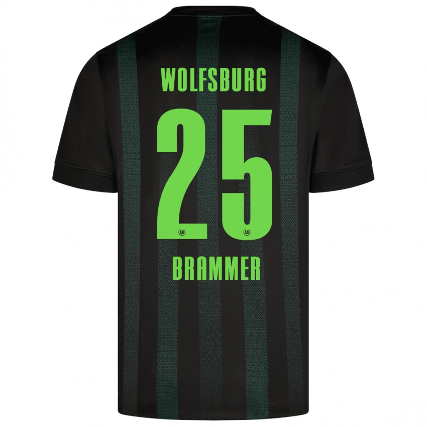 Criança Camisola Ole Brammer #25 Verde Escuro Alternativa 2024/25 Camisa Brasil