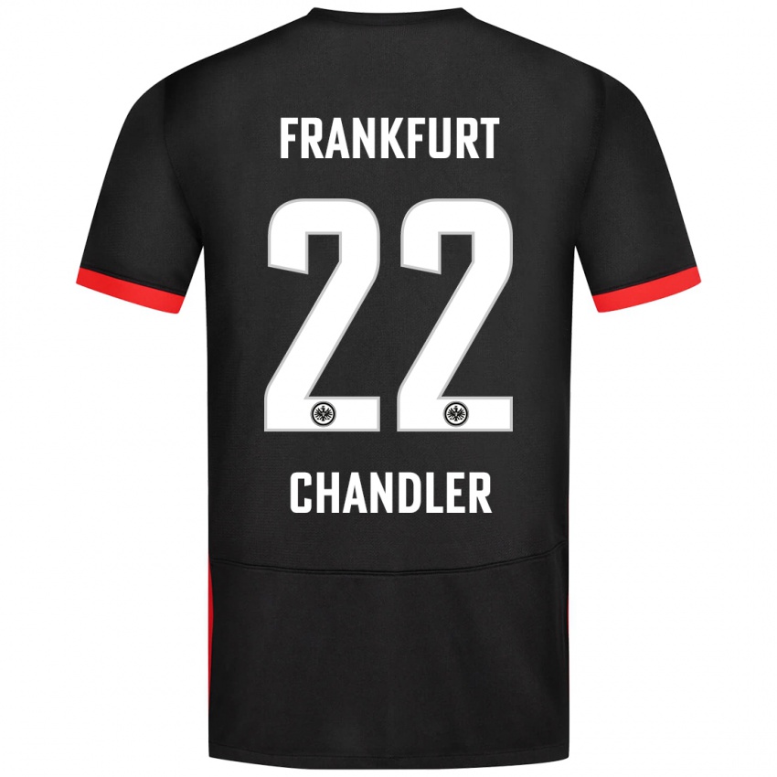 Criança Camisola Timothy Chandler #22 Preto Alternativa 2024/25 Camisa Brasil