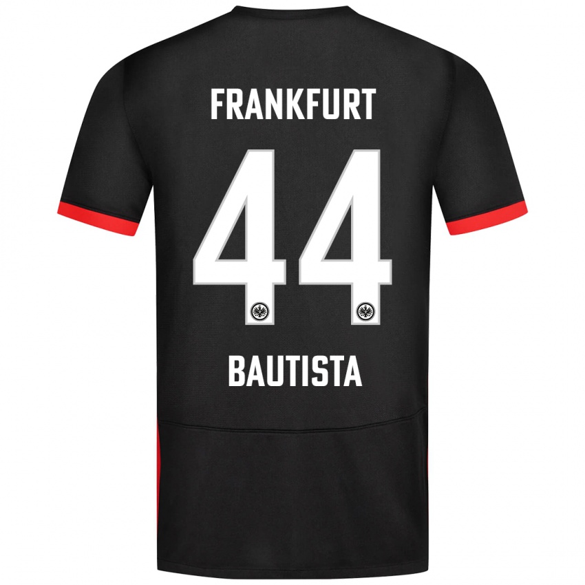 Criança Camisola Davis Bautista #44 Preto Alternativa 2024/25 Camisa Brasil